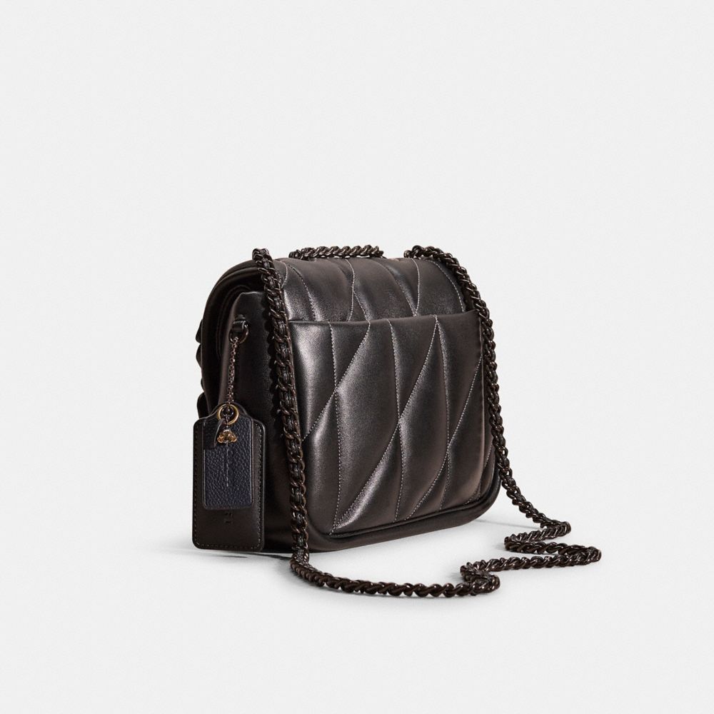COACH®,Upcrafted Pillow Madison Shoulder Bag With Quilting,,Angle View