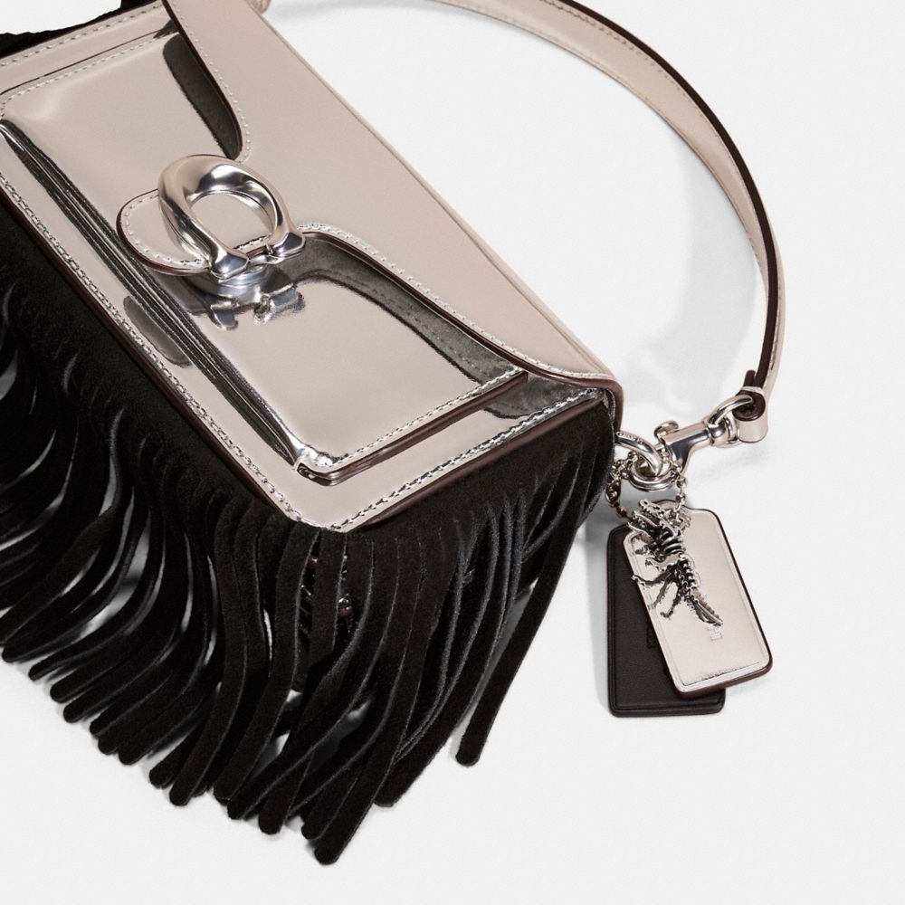 COACH®,Upcrafted Tabby Shoulder Bag 20 In Metallic,,Closer View