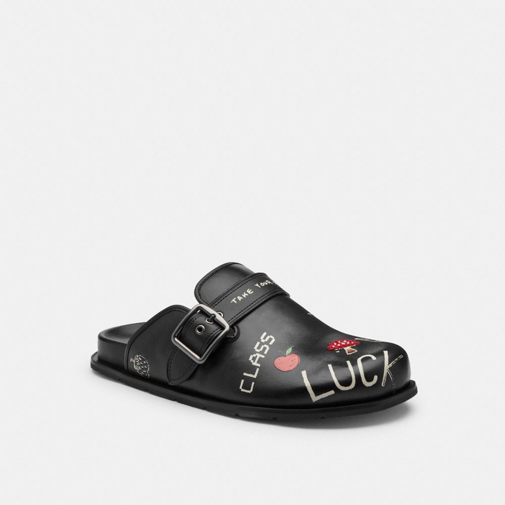 Buckle Clog With Sketch Print, ProductTile