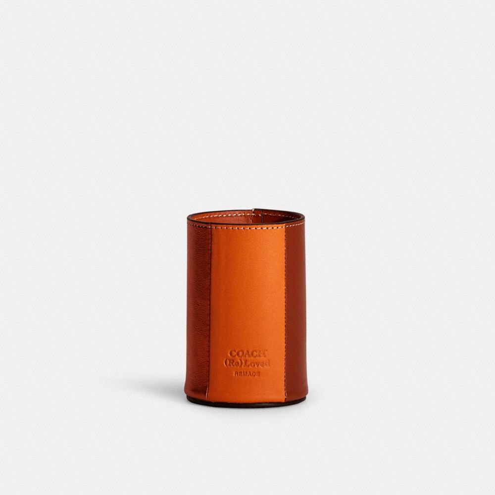 COACH®,REMADE COLORBLOCK PENCIL CUP,Mini,,Front View