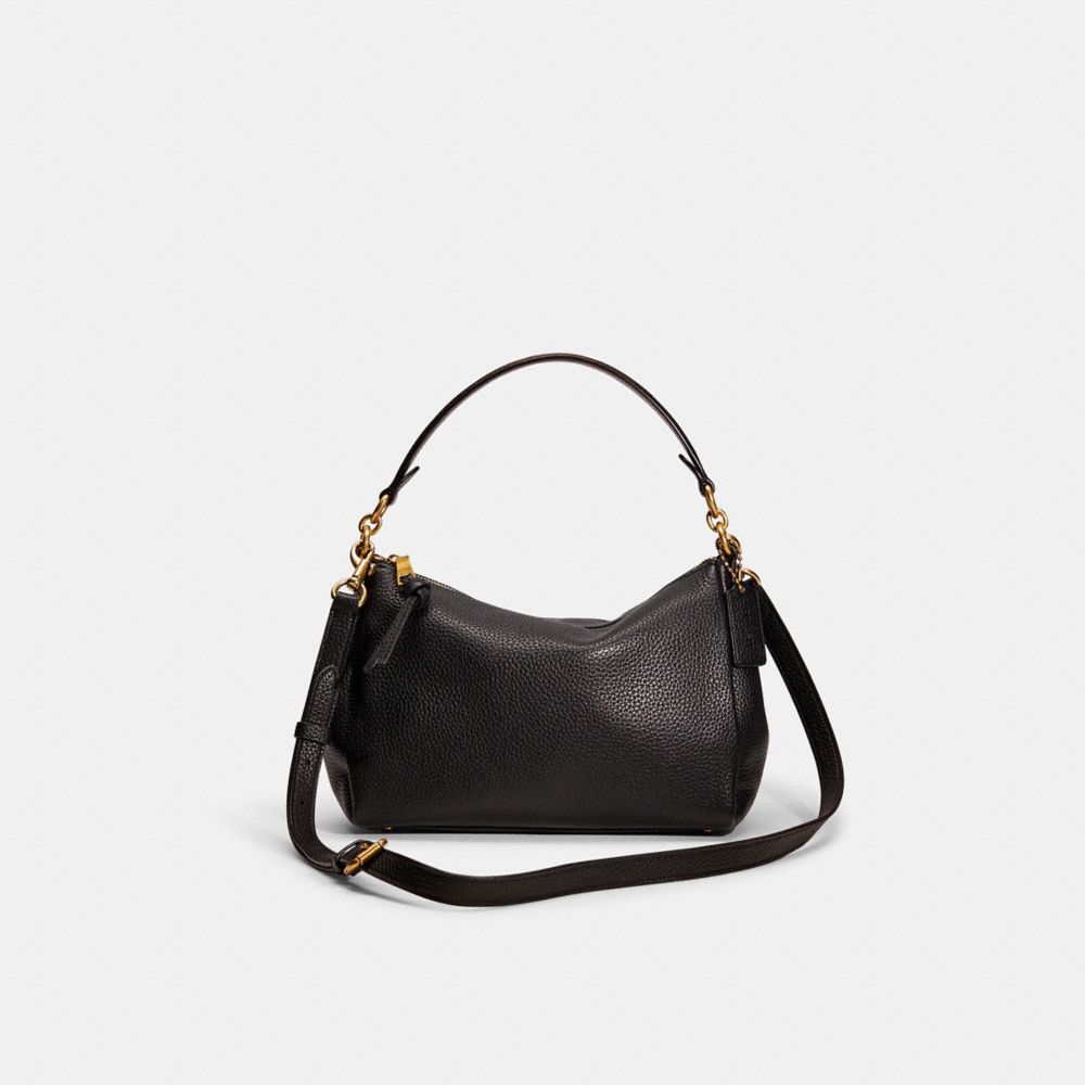 COACH®,RESTORED SHAY CROSSBODY,Pebble Leather,Medium,,Front View