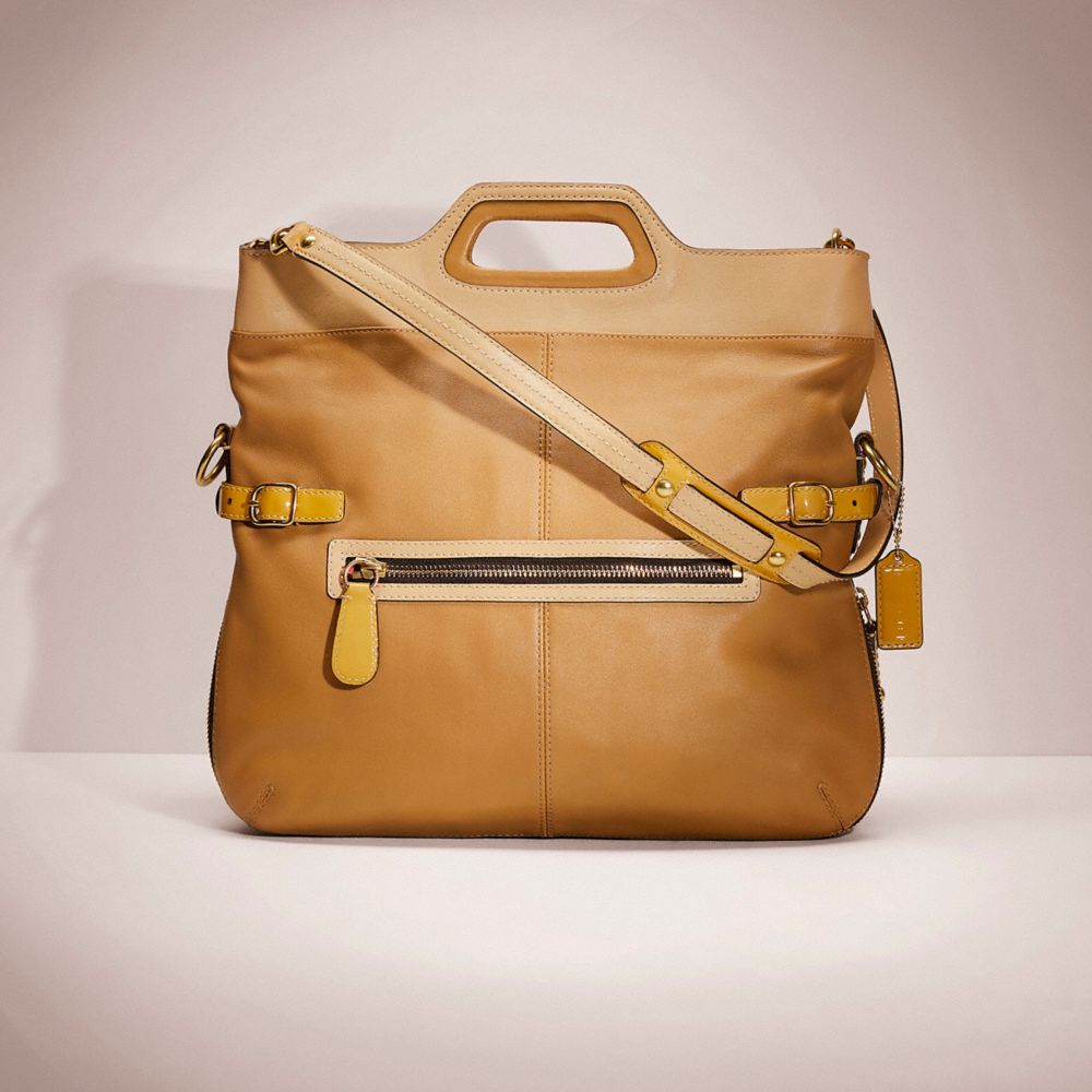 COACH®,Restored Bonnie Foldover Convertible Bag,,Front View