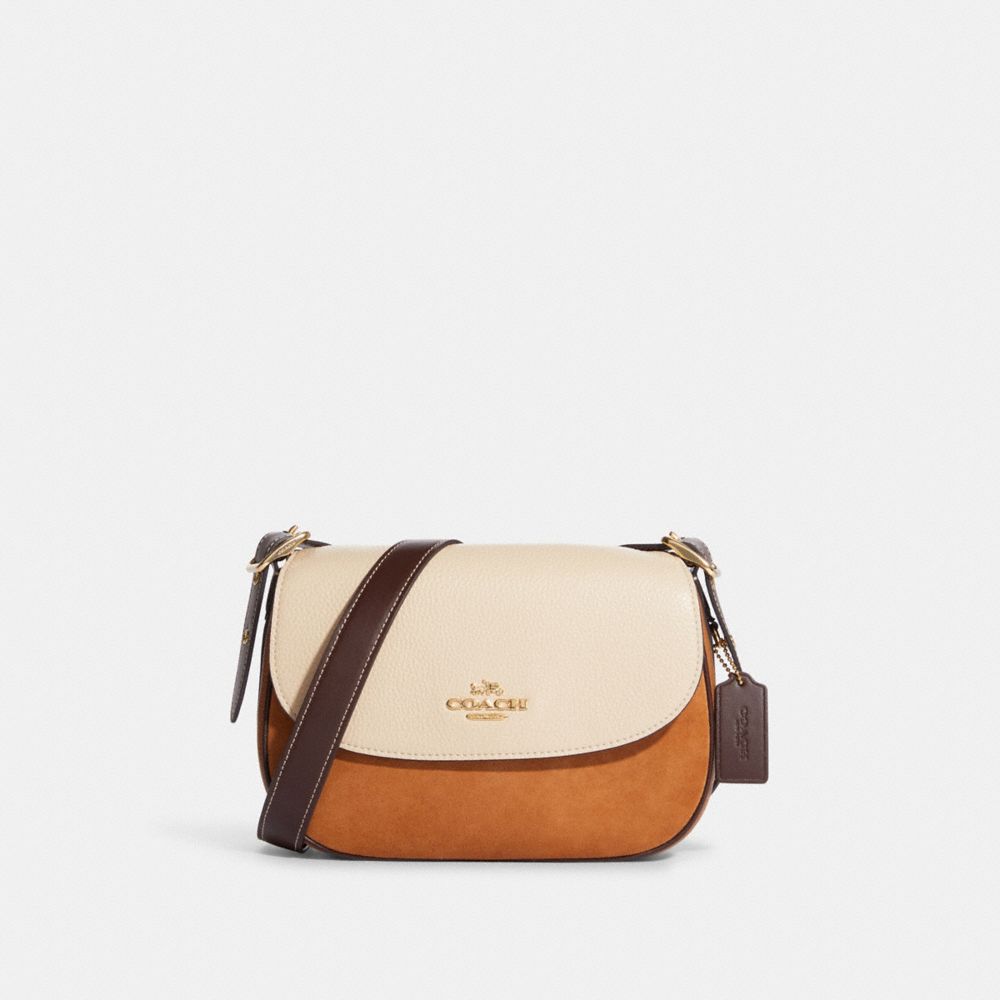 COACH Macie Saddle Bag In Colorblock