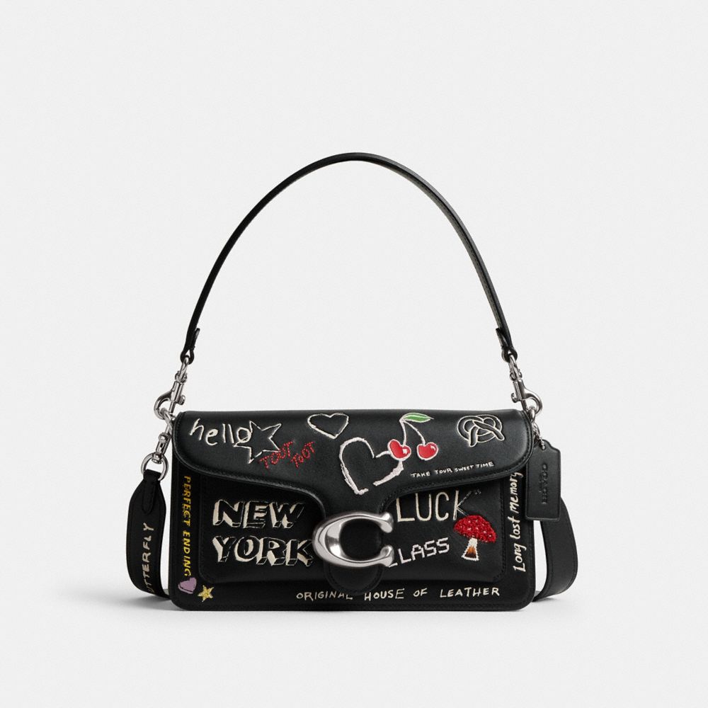 Tabby Shoulder Bag 26 With Sketch Print, ProductTile