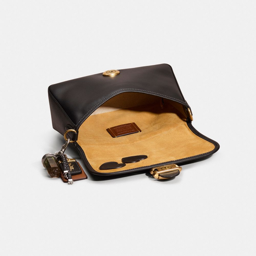 COACH®,Upcrafted Soft Tabby Shoulder Bag,,Inside View,Top View