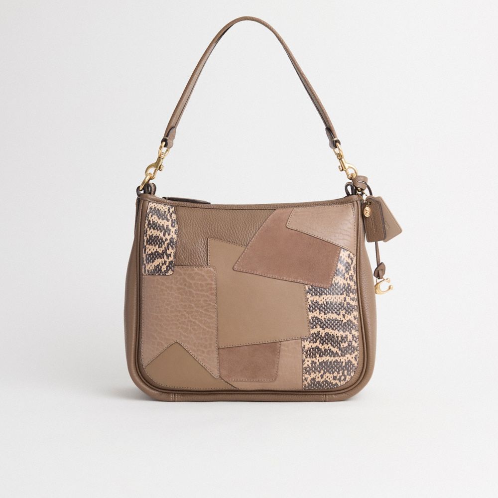 COACH®,Upcrafted Cary Shoulder Bag,,Front View