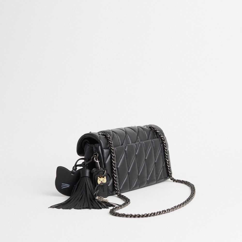 COACH®,Upcrafted Tabby Shoulder Bag 26 With Quilting,,Angle View