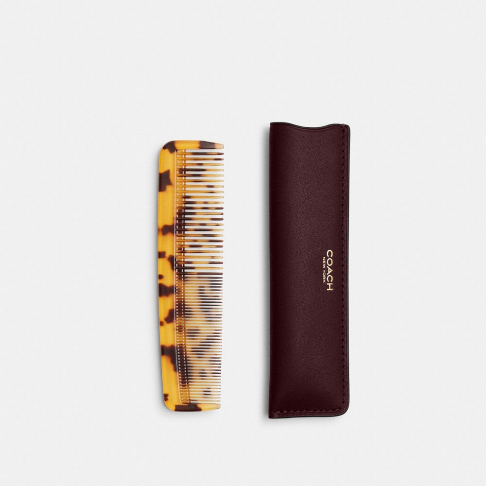 COACH®,Comb With Sleeve,Comb,,Angle View