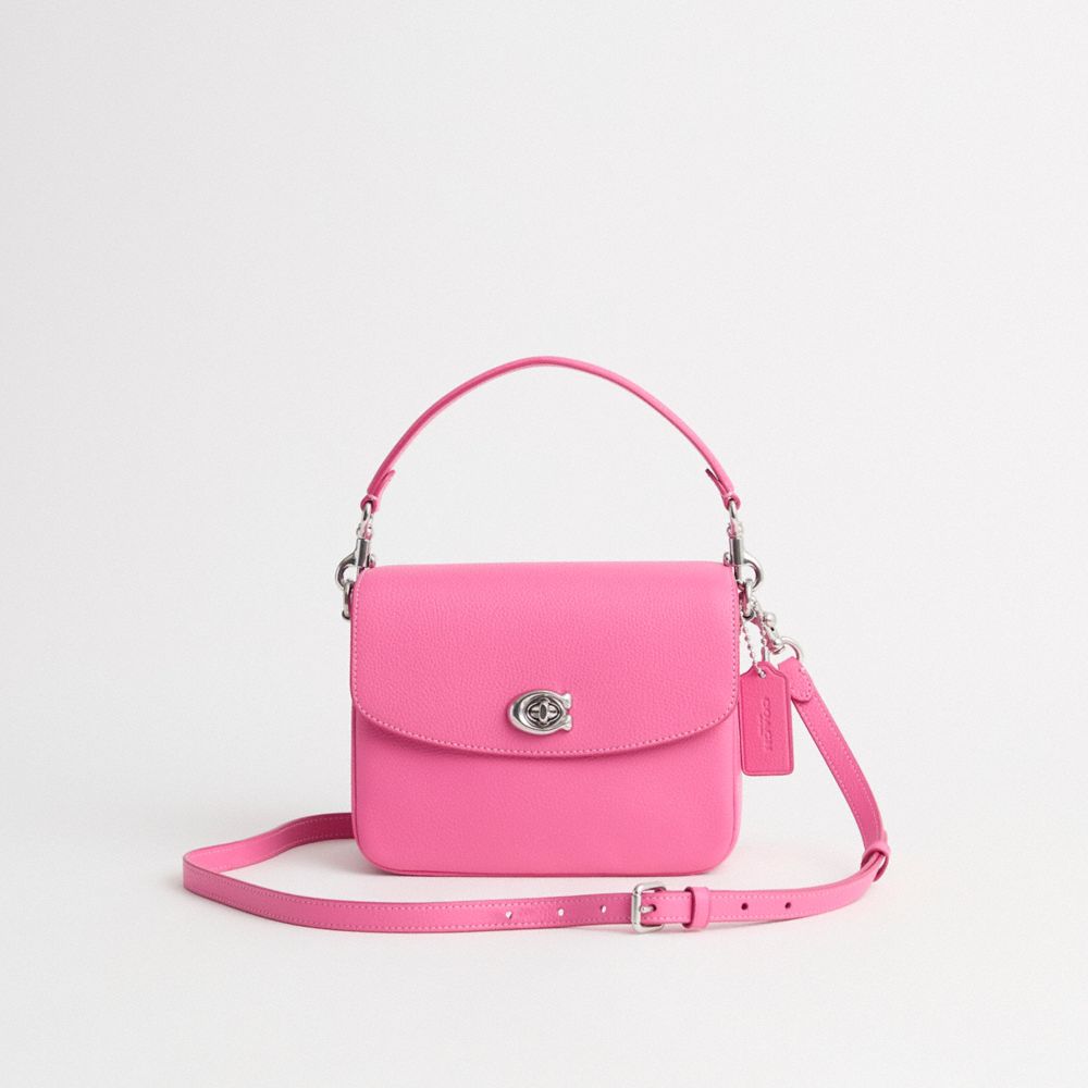 COACH®,Restored Cassie Crossbody Bag 19 With Heart Strap,,Front View