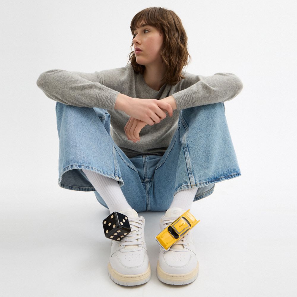 COACH®,Taxi Shoe Charm,,Detail View