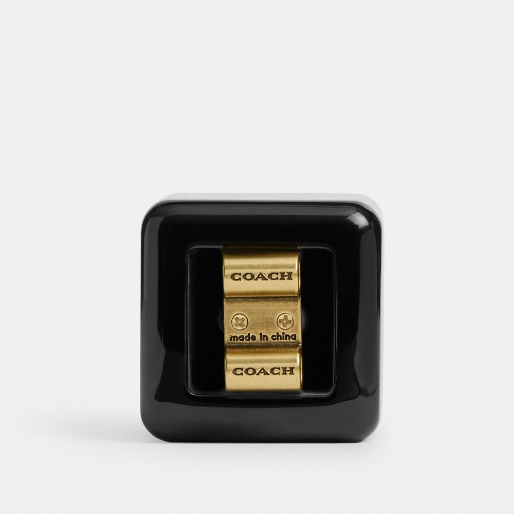 COACH®,Dice Shoe Charm,,Back View