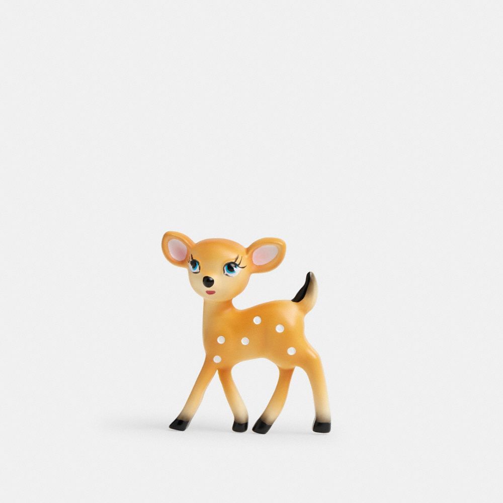 COACH®,Deer Shoe Charm,,Front View