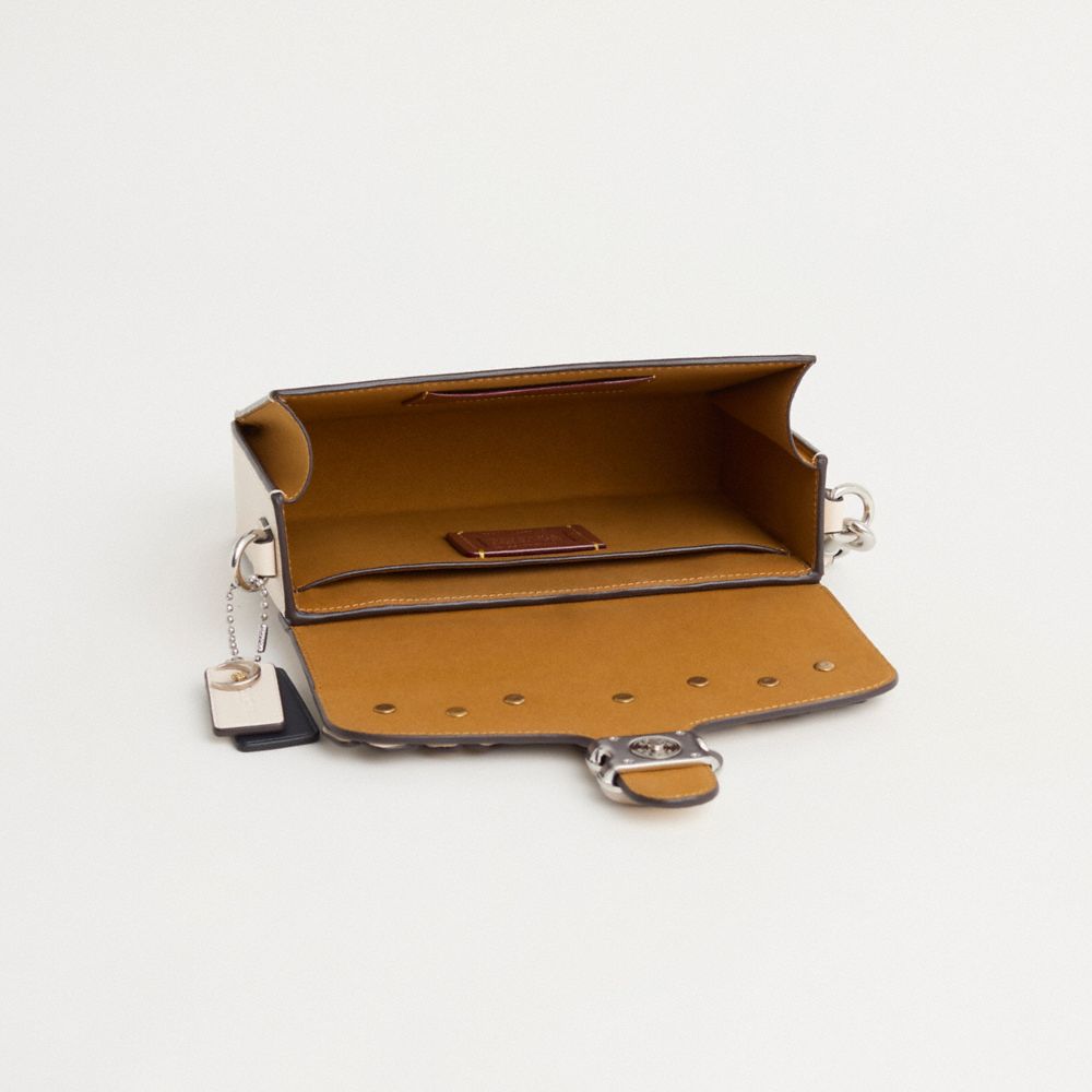 COACH®,Upcrafted Tabby Box Bag,,Inside View,Top View