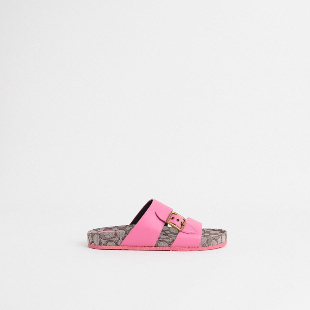 COACH®,Restored Addison Sandal,,Front View