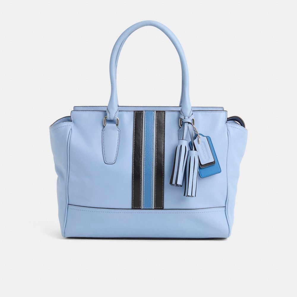 COACH®,Upcrafted Legacy Medium Candace Carryall In Leather,,Front View