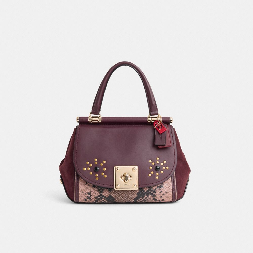 COACH®,Upcrafted Drifter Top Handle In Colorblock,,Front View