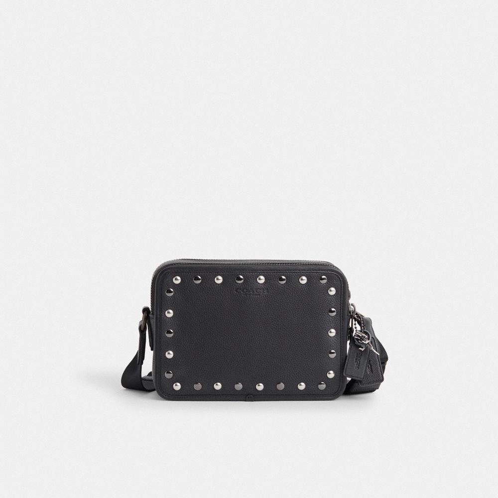 COACH®,Upcrafted Charter Crossbody Bag 24,,Front View