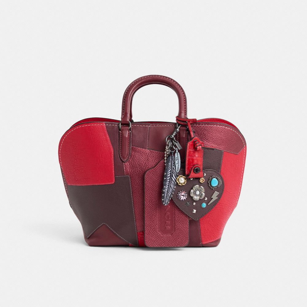 COACH®,Upcrafted Dakotah Satchel,,Front View