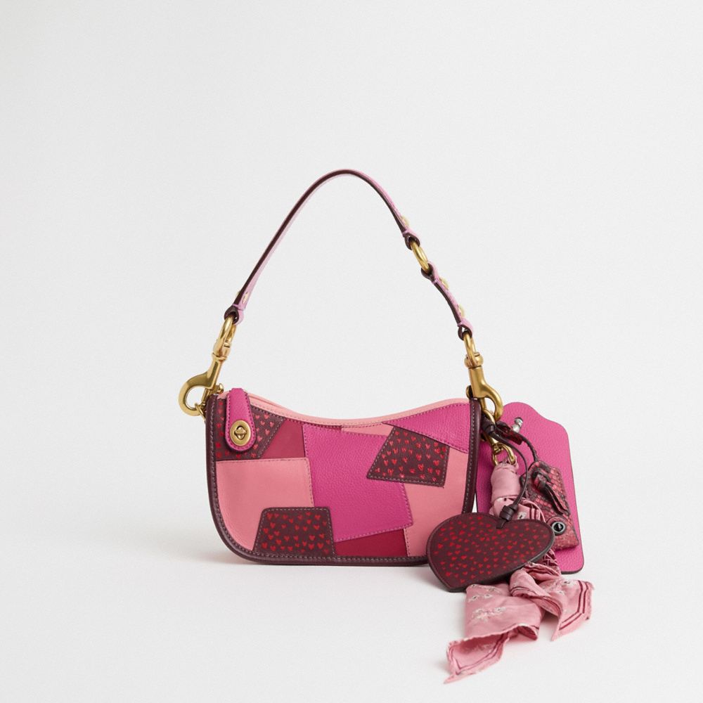 COACH®,Upcrafted Swinger Bag,,Front View