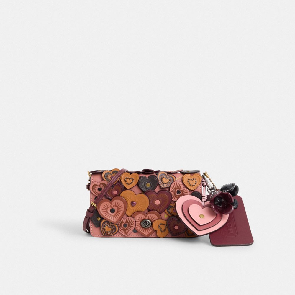 COACH®,Upcrafted Dinky In Signature Leather,,Front View