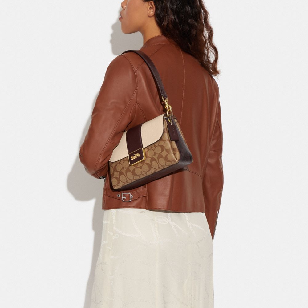 COACH Grace Shoulder Bag In Signature Canvas