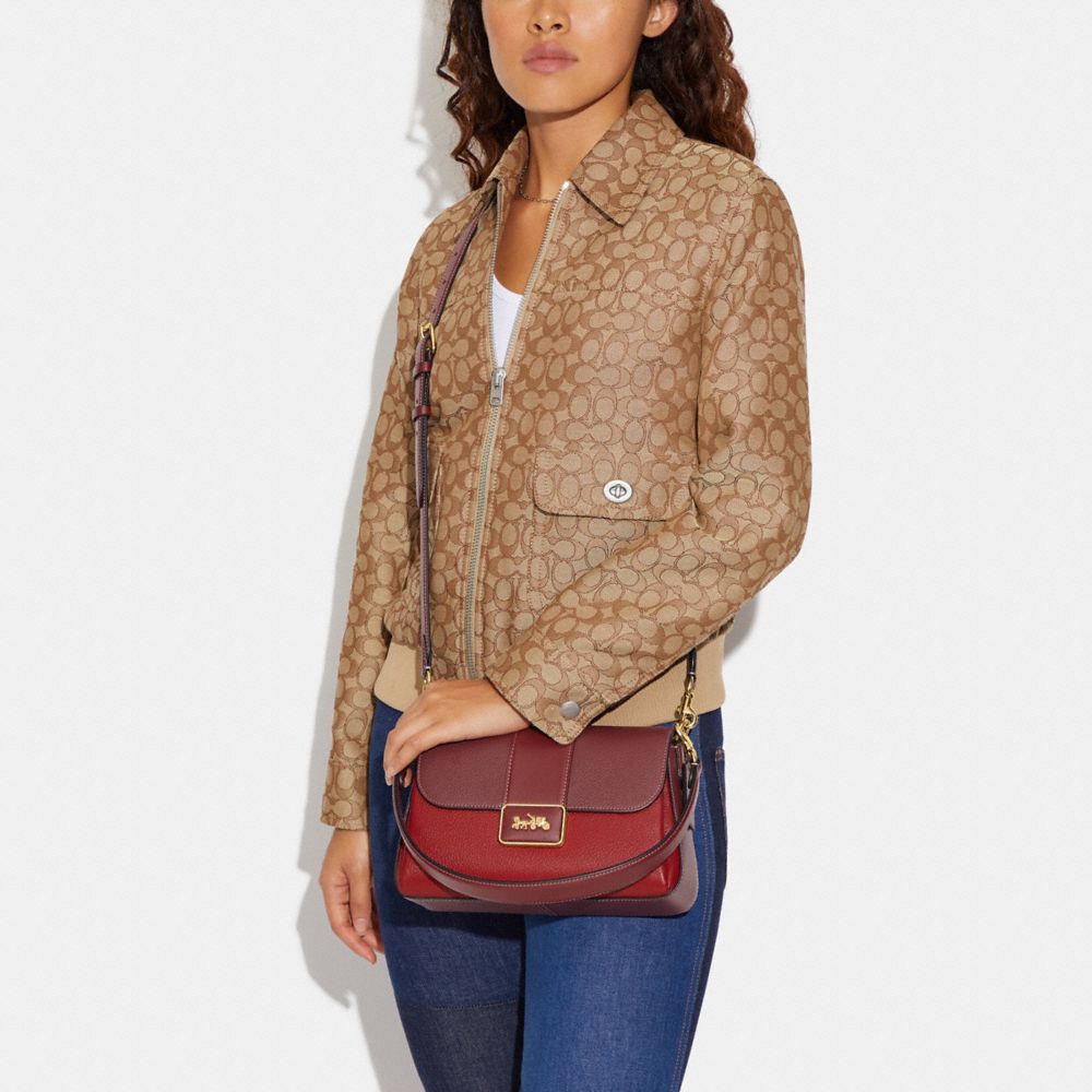 COACH Grace Shoulder Bag In Colorblock