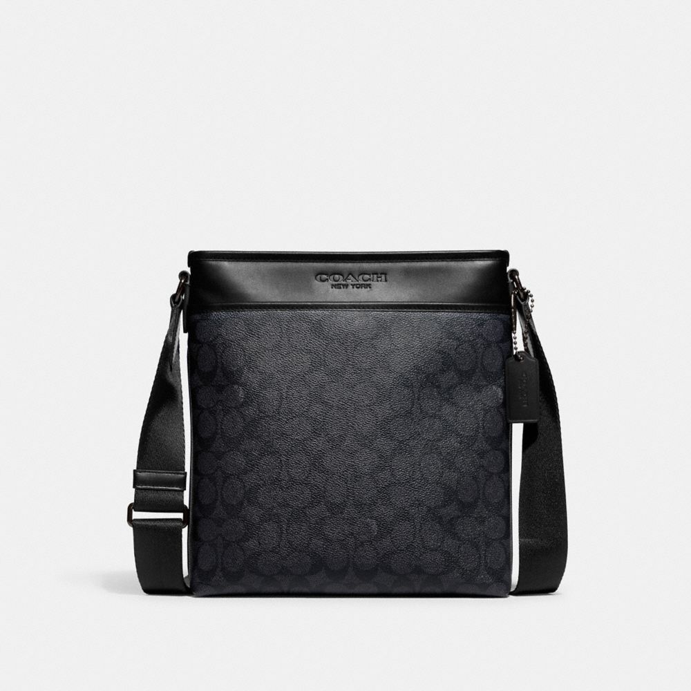 Gotham Slim Crossbody In Signature Canvas