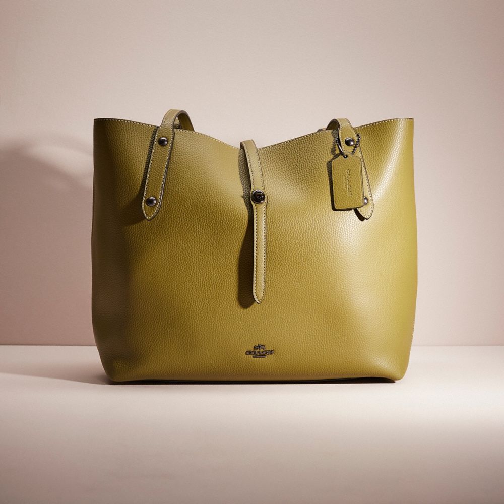 COACH®,RESTORED MARKET TOTE,Glovetanned Leather,Large,,Front View