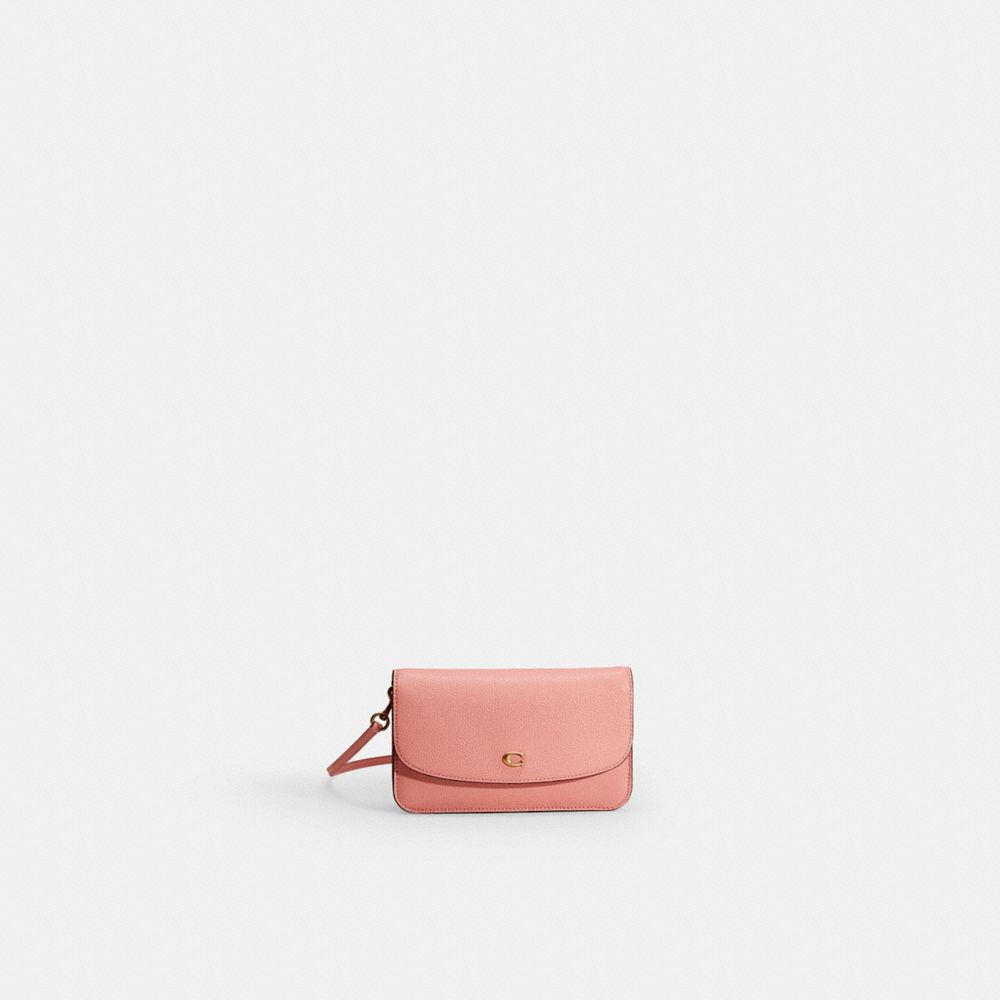 COACH®,Restored Hayden Crossbody,Clutch,Logo,Metal,Casual,Pink,Front View