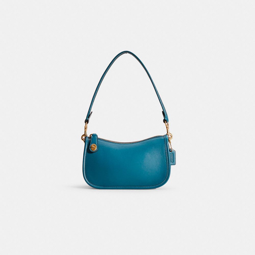COACH®,RESTORED SWINGER 20,Glovetanned Leather,Mini,,Front View