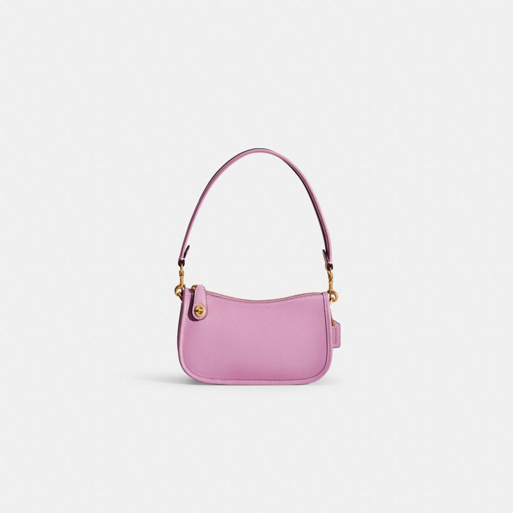 COACH®,RESTORED SWINGER 20,Glovetanned Leather,Mini,,Front View