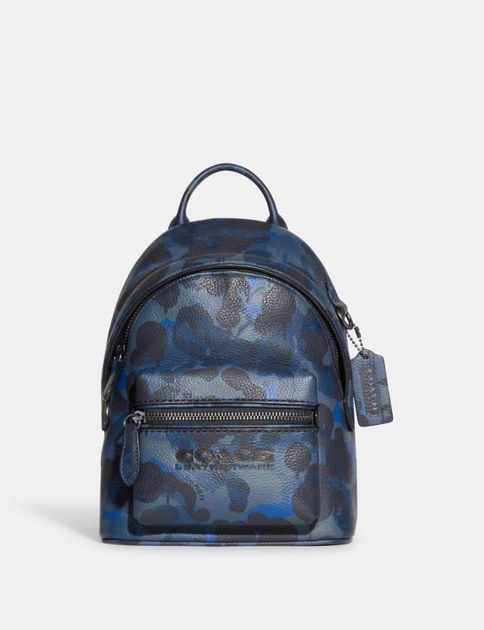 coach.com | charter backpack 18 with camo print