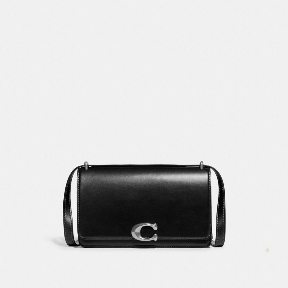 Coach Bandit Shoulder Bag In Silver/black