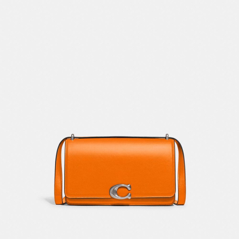 Coach In Silver/bright Mandarin