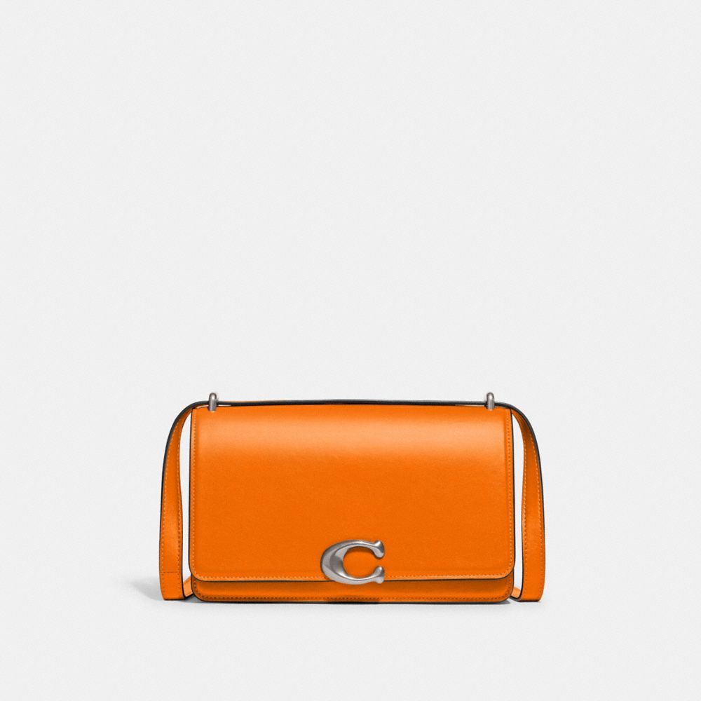 Coach In Silver/bright Mandarin