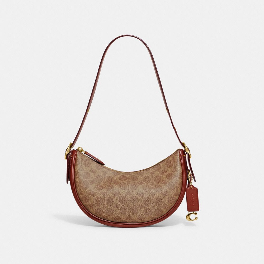 Luna Shoulder Bag In Signature Canvas