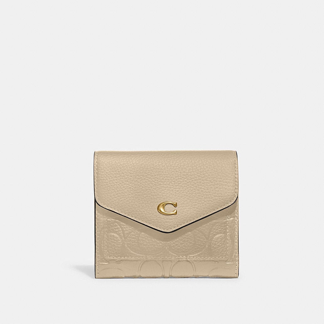 Wyn Small Wallet in Signature Leather