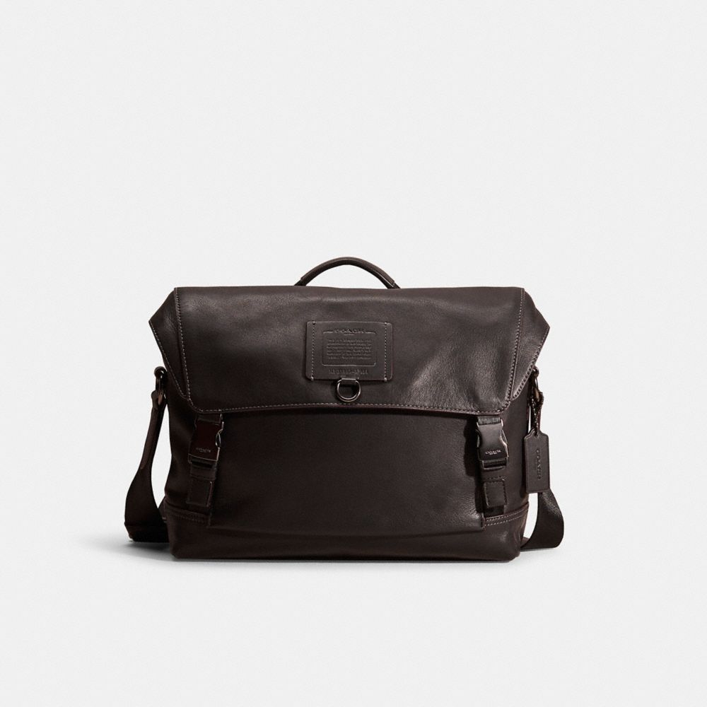 COACH®,RESTORED RIVINGTON BIKE BAG,Smooth Leather,Large,,Front View