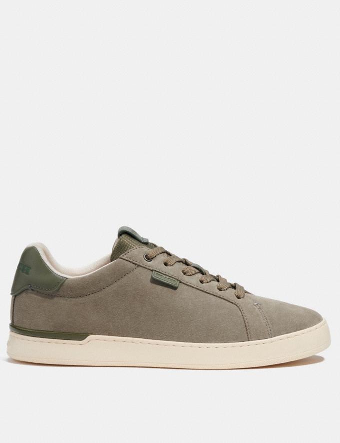 Coach Lowline Low Top Sneaker Army Green DEFAULT_CATEGORY Alternate View 1