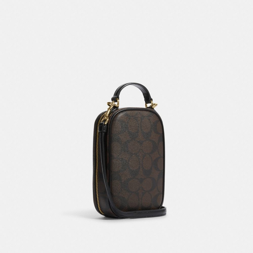 COACH Eva Phone Crossbody In Signature Canvas