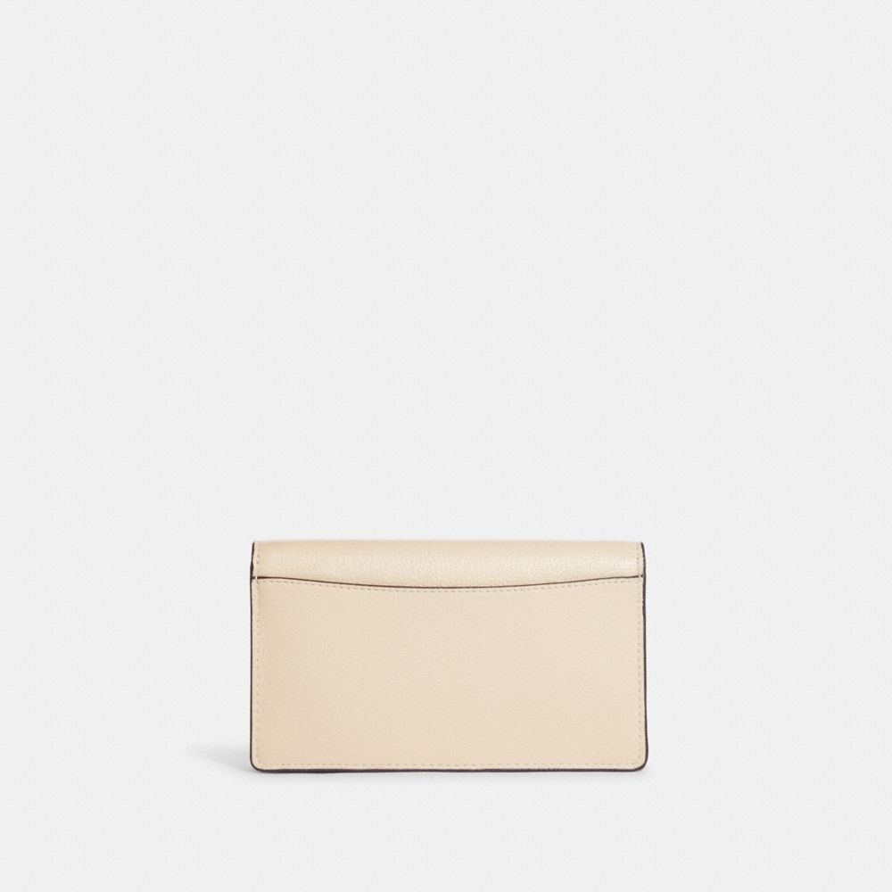 COACH Anna Foldover Clutch Crossbody In Colorblock