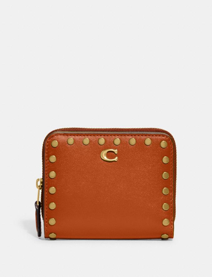 COACH: Billfold Wallet With Rivets
