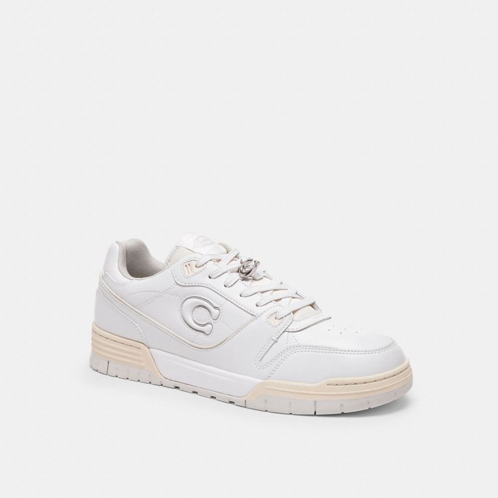 COACH®,Small Signature Shoe Charm,,Angle View