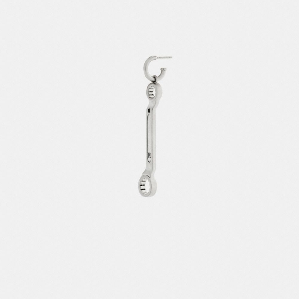 COACH®,Box Wrench Single Earring,,Inside View,Top View