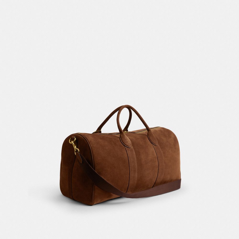 COACH®,Compass Bag 50,Brown,Angle View