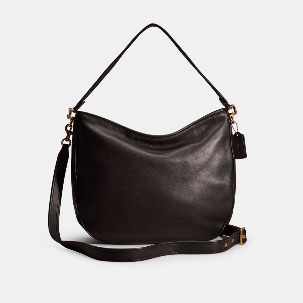 COACH®,RESTORED SOFT TABBY HOBO,Smooth Leather,Medium,,Front View