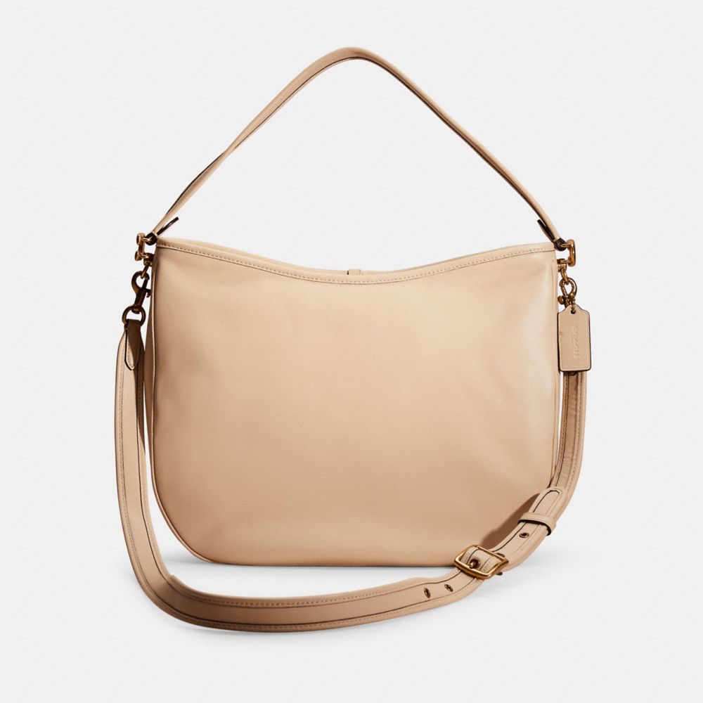 COACH®,RESTORED SOFT TABBY HOBO,Smooth Leather,Medium,,Front View