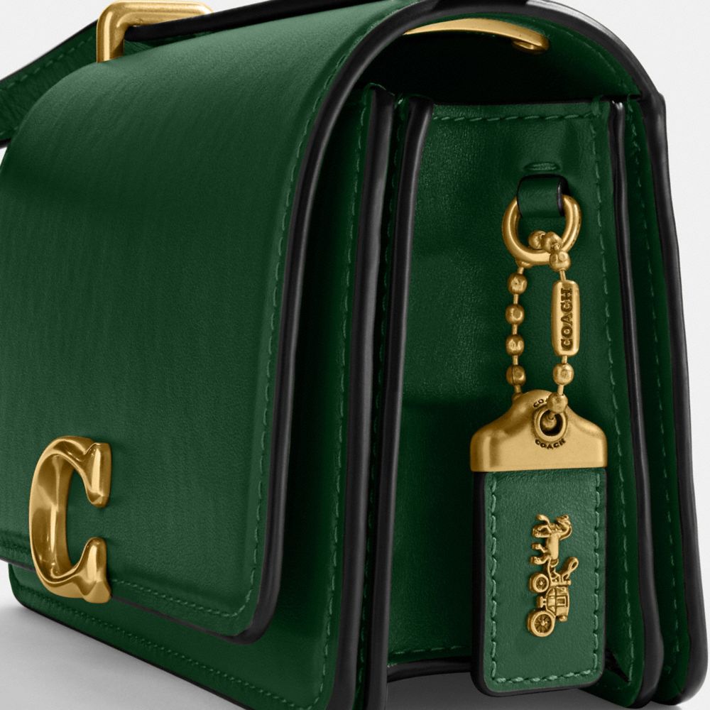 COACH®,QA_AUTO_LUXE REFINED CALF LEATHER BANDIT CROSSBODY,,Closer View