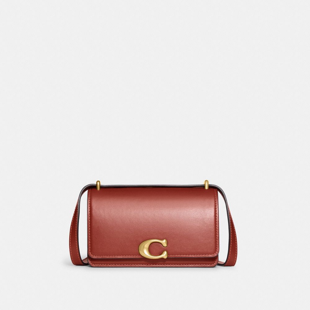 COACH®,QA_AUTO_LUXE REFINED CALF LEATHER BANDIT CROSSBODY,,Front View