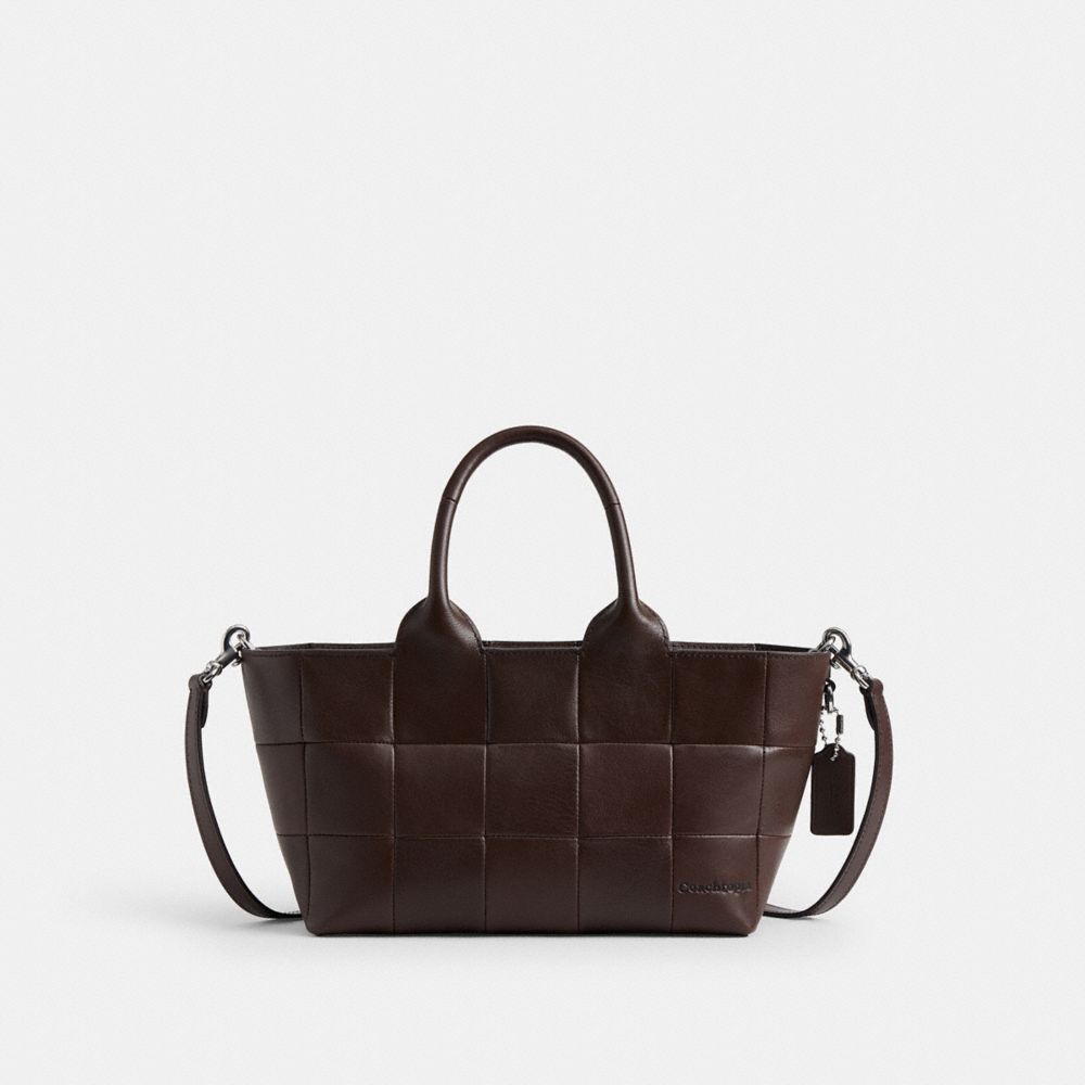 COACH®,Alter/Ego Small Tote Bag In Upcrafted Leather,,Front View